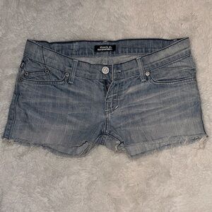 Rock & Republic Women's Light Blue Cutoff Jean Shorts